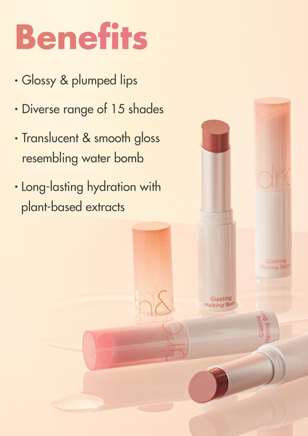 Glasting Melting Lip Balm 3.5 G, No.5 Pecan Brew