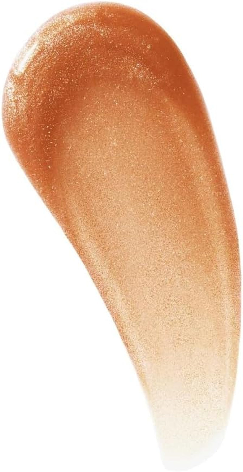 Lifter Gloss Bronzed Lip Gloss, Lasting Hydration Formula with Hyaluronic Acid, Non Sticky, 018 Bronze