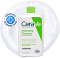 Cerave Hydrating Cleanser Face Wash, for rmal to Dry Skin, Hyaluronic Acid + 3 Essential Ceramides, Cleanses and Hydrates without Disrupting Natural Skin Barrier of the Face & Body