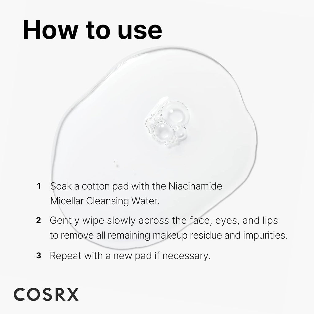 COSRX Low Ph Niacinamide Micellar Cleansing Water 400 Ml
