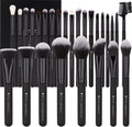 Makeup Brushes 27Pcs Professional Makeup Brush Set Premium Synthetic Goat Pony Hair Foundation Eye Blending Face Make up Brush Kit