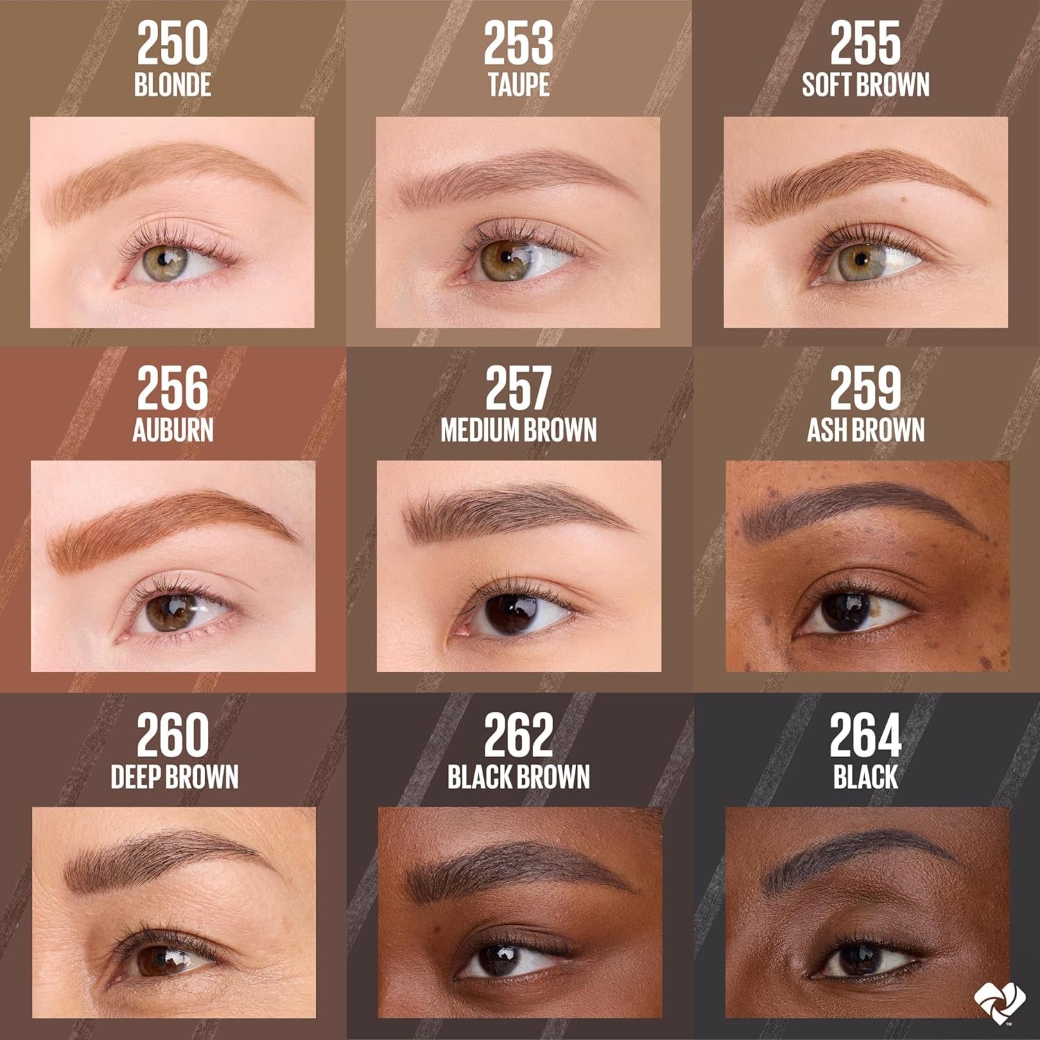 Eyebrow Pencil, Defines Eyebrows, Slim Precision Tip, Buildable Formula, Built-In Spoolie Brush, Brow Ultra Slim, Deep Brown