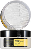 Advanced Snail Hydrogel Eye Patch (60Pc), Gel Serum Mask, Puffy Undereye Treament, Fine Lines, Refresh, Hydrate| Paraben Free, Korean Skin Care