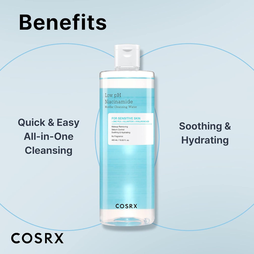 COSRX Low Ph Niacinamide Micellar Cleansing Water 400 Ml
