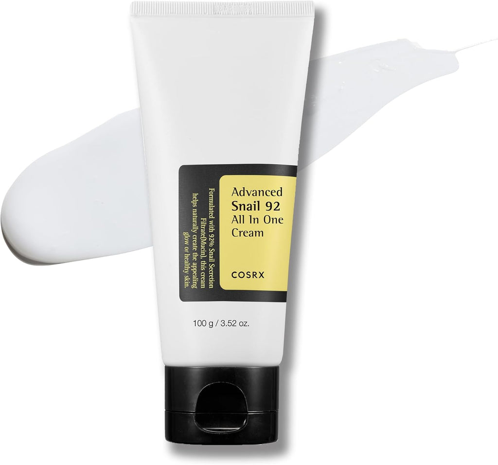 Advanced Snail 92 All in One Cream - Tube (NEW) 100G - Moisturizing Cream for Skin Repair and Hydration