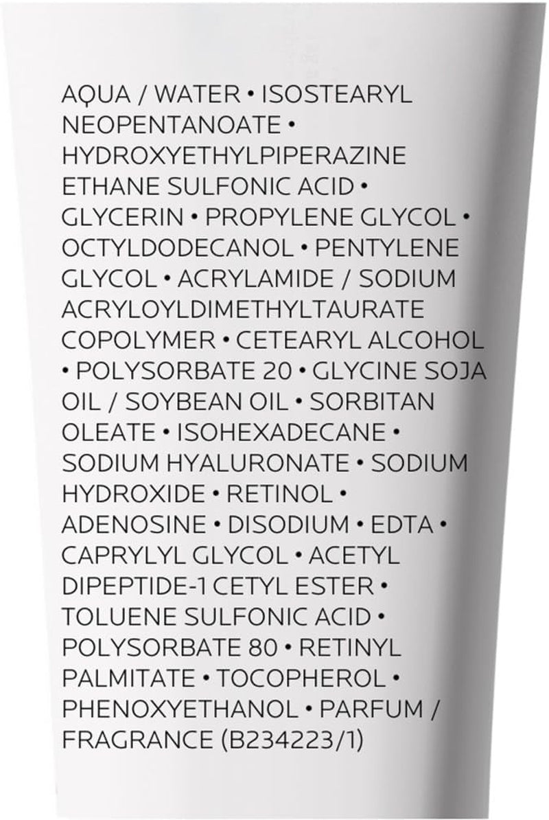 La Roche-Posay Redermic Retil Anti-Ageing Moisturiser 30Ml - Night Face Cream with Retil for Wrinkles, Smooths Skin Tone, Sensitive Skin Formula, Firming Action