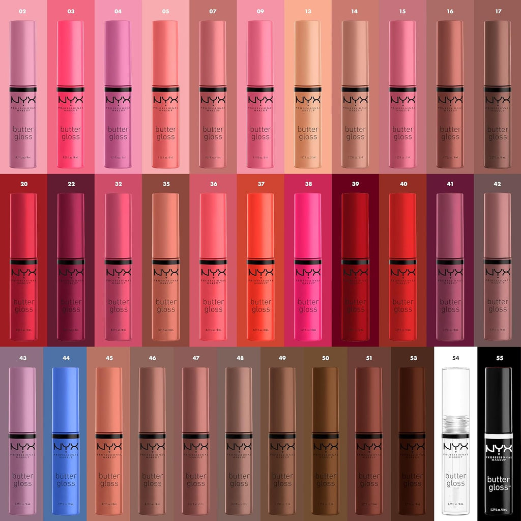 Butter Gloss, Non-Sticky Lip Gloss - Bit of Honey (Peach Nude)