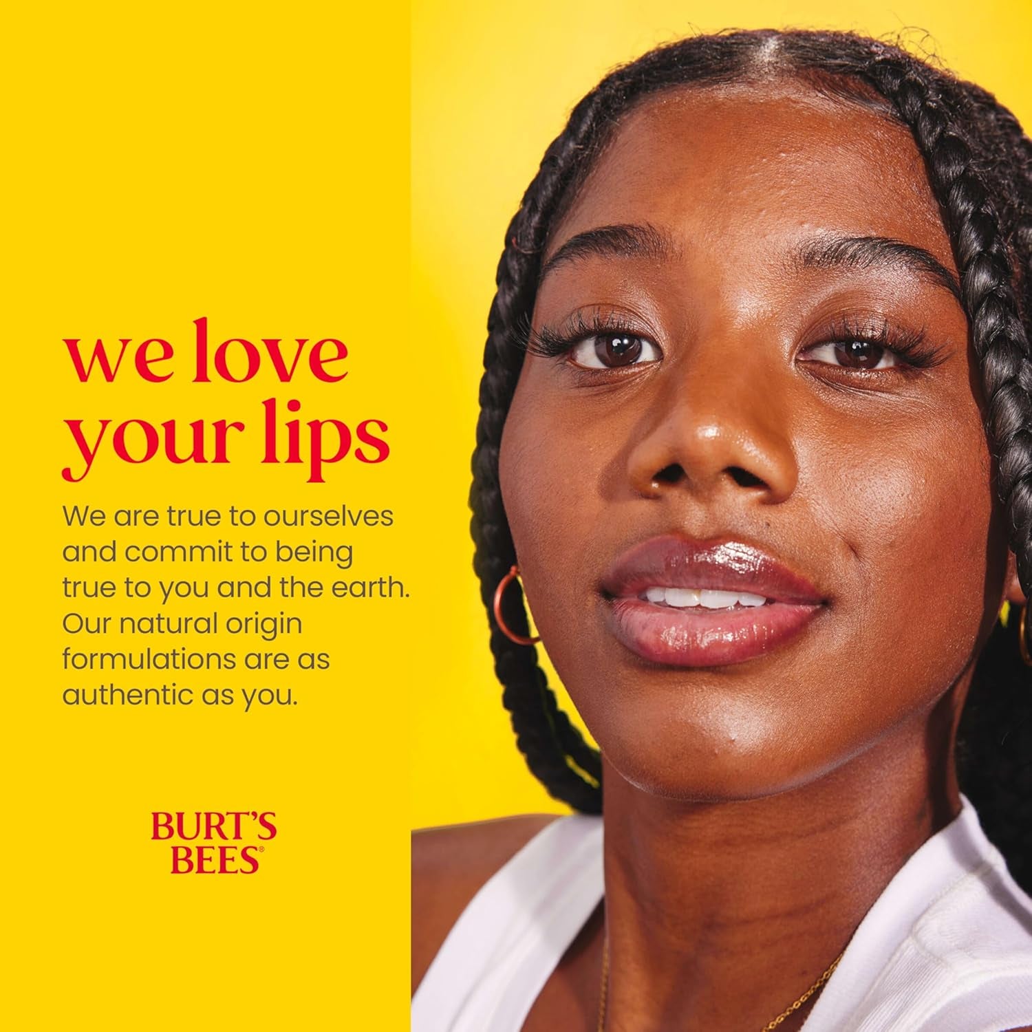 100% Natural Origin Moisturising Lip Balm Set, Freshly Picked - Beeswax, Cucumber Mint, Watermelon, & Sweet Mandarin, 4 Tubes