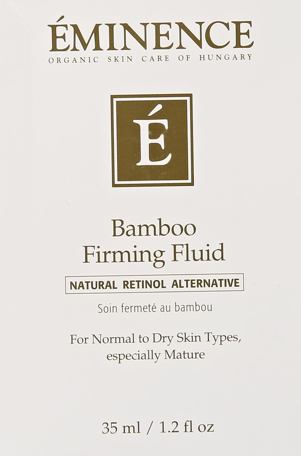 Organic Skincare Bamboo Firming Fluid, 1.2 Ounce